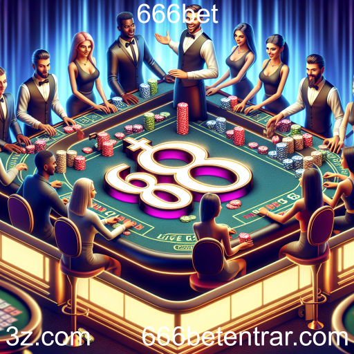 Experiência Autêntica com Cassinos ao Vivo no 666bet